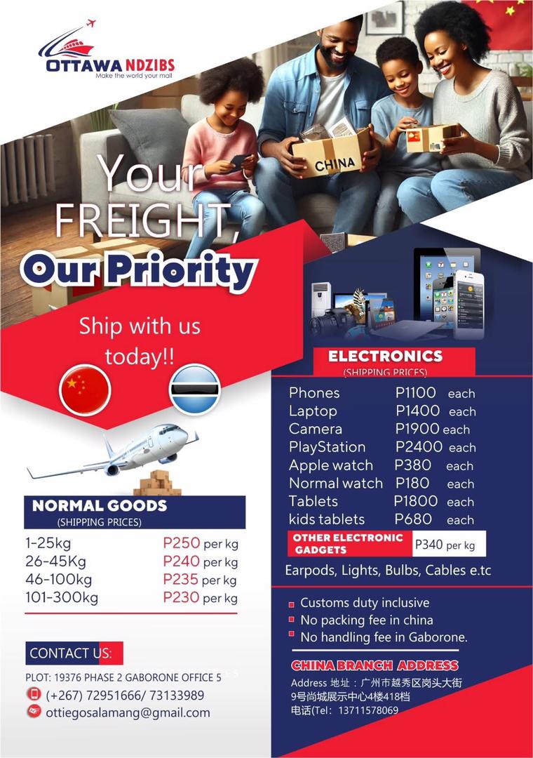 Happy Customer receiving packages from China