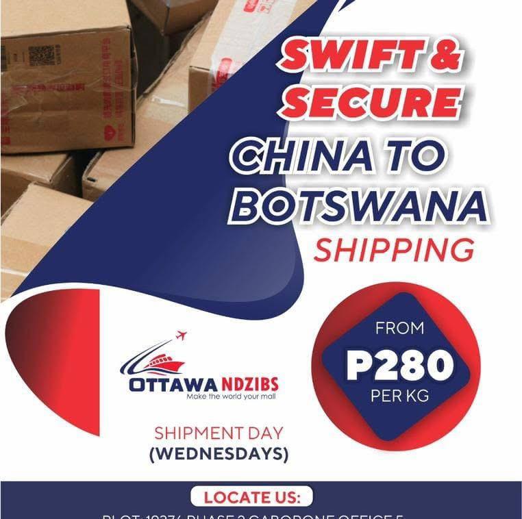 Swift & secure China to Botswana shipping